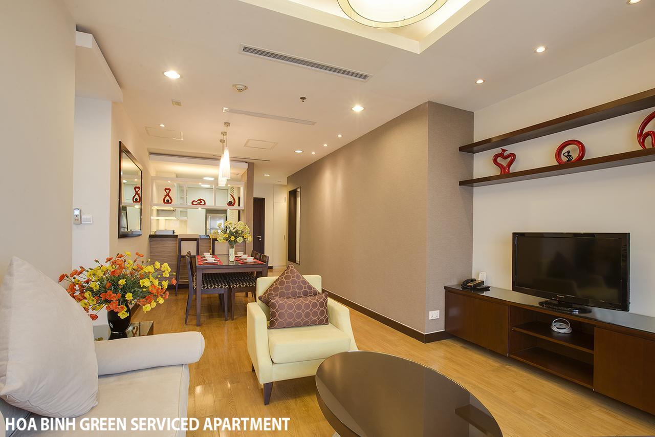 Hoa Binh Green Apartment Hanoi Kültér fotó