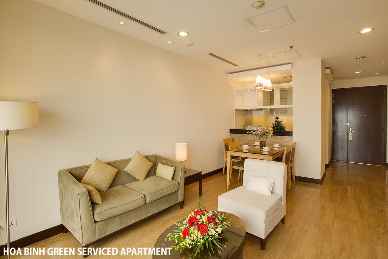 Hoa Binh Green Apartment Hanoi Kültér fotó